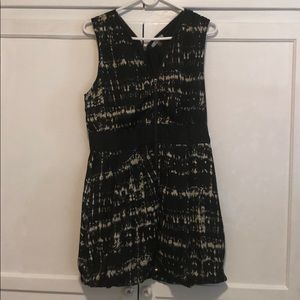 Zipper Print Dress